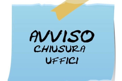 Chiusura uffici comunali venerd&igrave; 2 gennaio e luned&igrave; 5 gennaio 2026