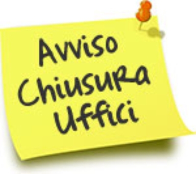 Chiusura uffici comunali venerd&igrave; 26 aprile 2024