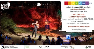 Un invito da non perdere!  ore 15.30 - laboratorio Silent Tales - ore 17.30 Carlo Melodie e le Orecchie Celesti