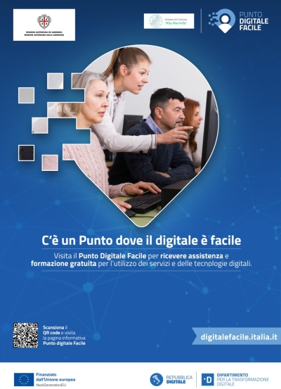 Nuovo servizio per i cittadini: Punto Digitale Facile - Unione di Comuni Alta Marmilla