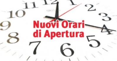 Nuovi orari di apertura uffici comunali