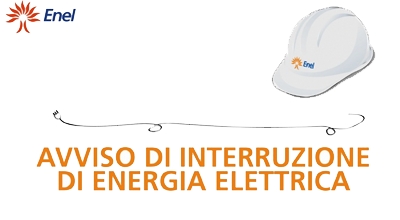 Avviso di interruzione di energia elettrica