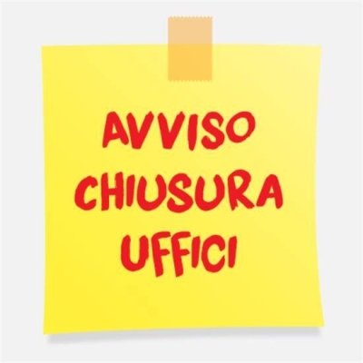 Chiusura Uffici Comunali venerd&igrave; 27 dicembre 2024