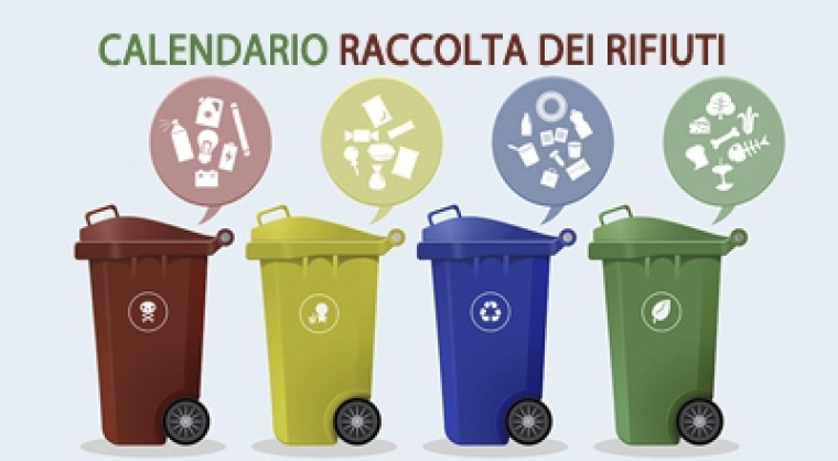 Calendario Raccolta Differenziata - Anno 2024