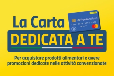 Carta dedicata a te 2026- Pubblicazione elenco beneficiari