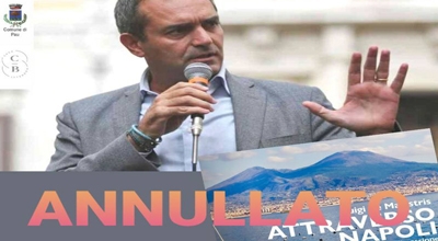 ANNULLATO l&rsquo;incontro con Luigi de Magistris a Pau (Or), Marted&igrave; 2 Agosto 2022